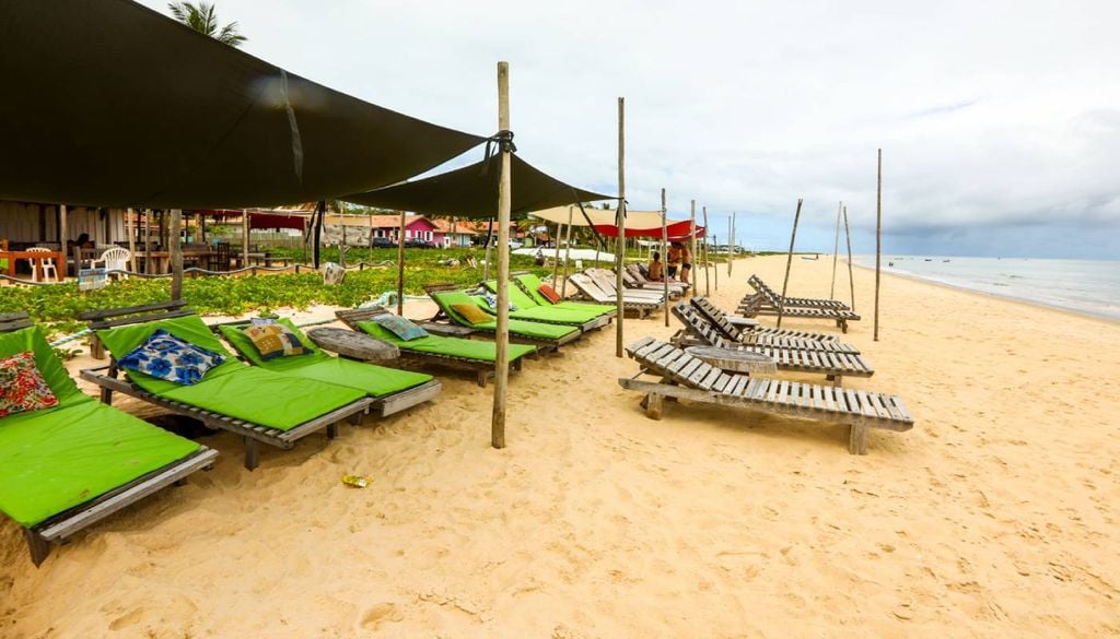 Praia Ponta de Corumbau, na Bahia. Crédito: Divulgação.
