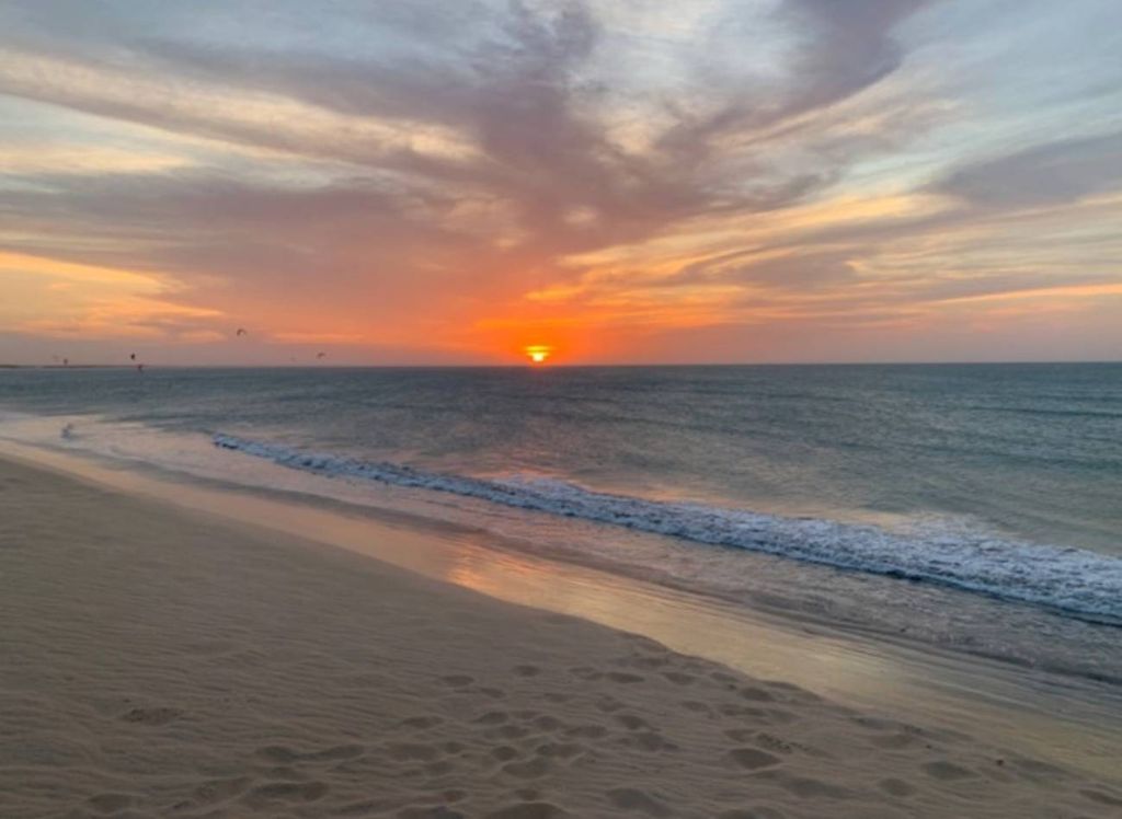 Praia de Jericoacoara, no Ceará Praia de Jericoacoara, no Ceará