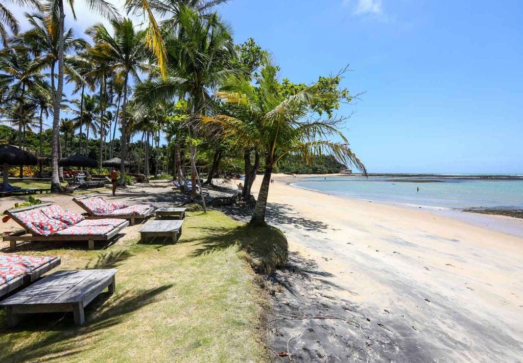Praia do Espelho, em Porto Seguro, Bahia Praia do Espelho, em Porto Seguro, Bahia