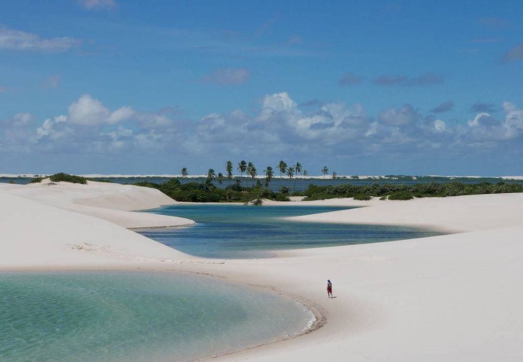 Parc national des Lençóis Maranhenses, dans le Maranhão. Crédit : marcosvelloso/Shutterstock.