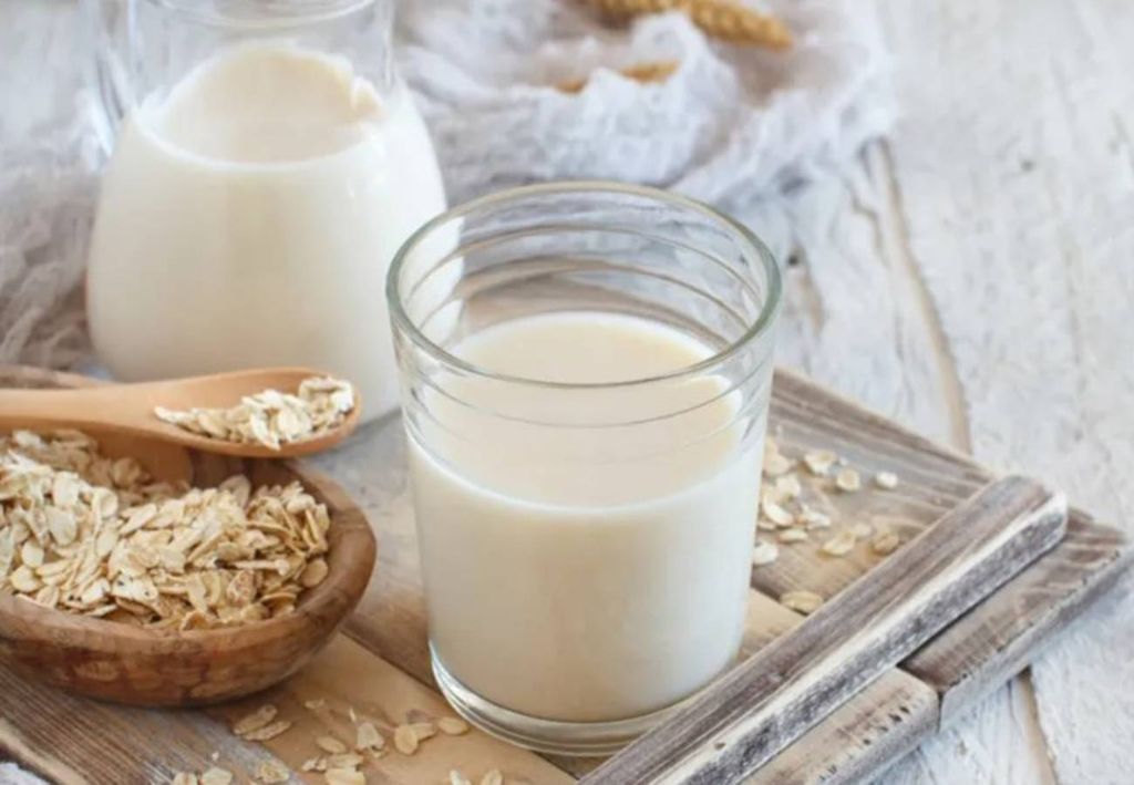 aveia e leite
