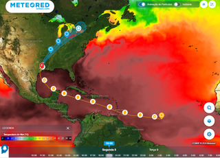 Tempestade Tropical Beryl deve atravessar os Estados Unidos e chegar ao sul do Canadá, após uma sequência de recordes