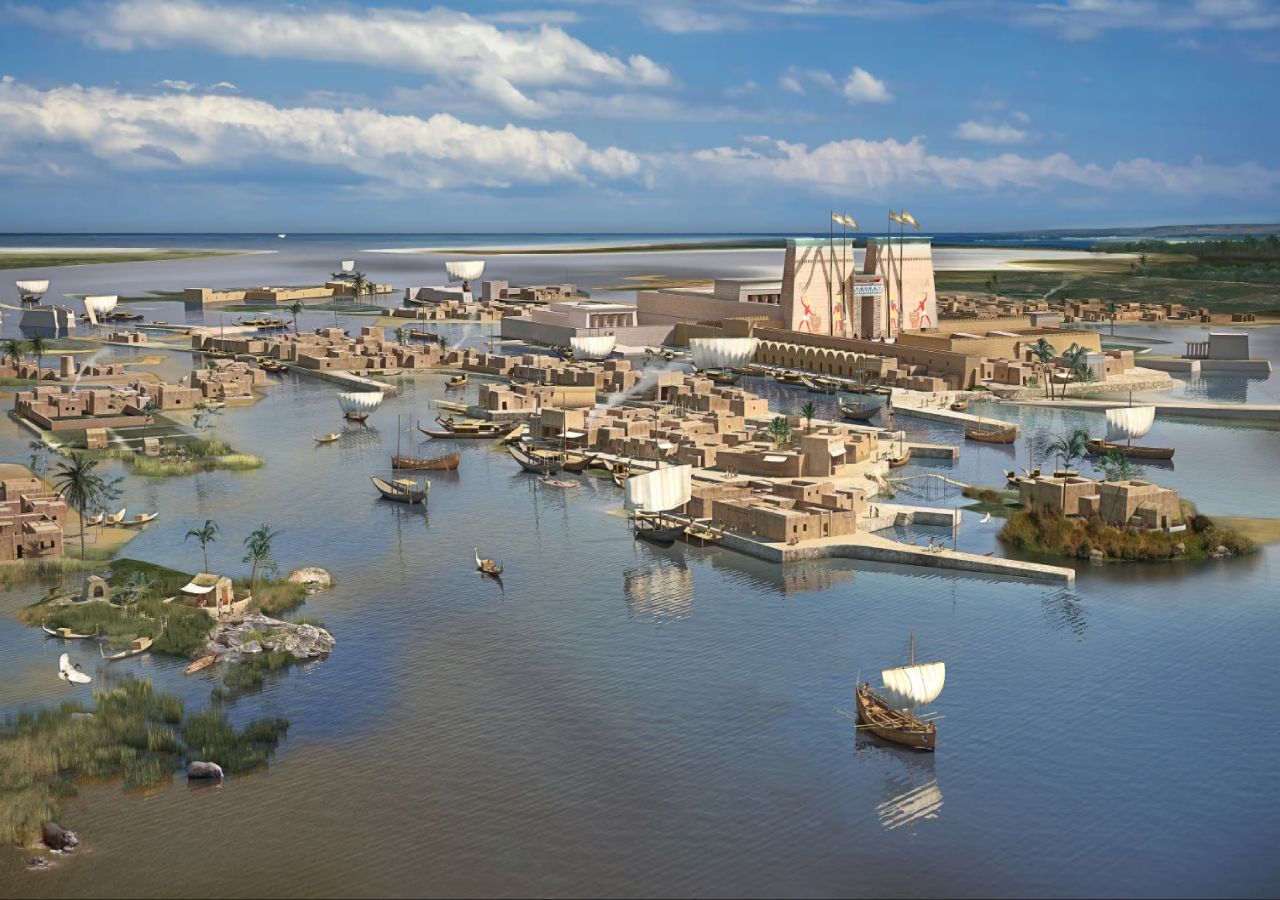 Entdecken Sie Thonis die Stadt, die im Mittelmeer versank