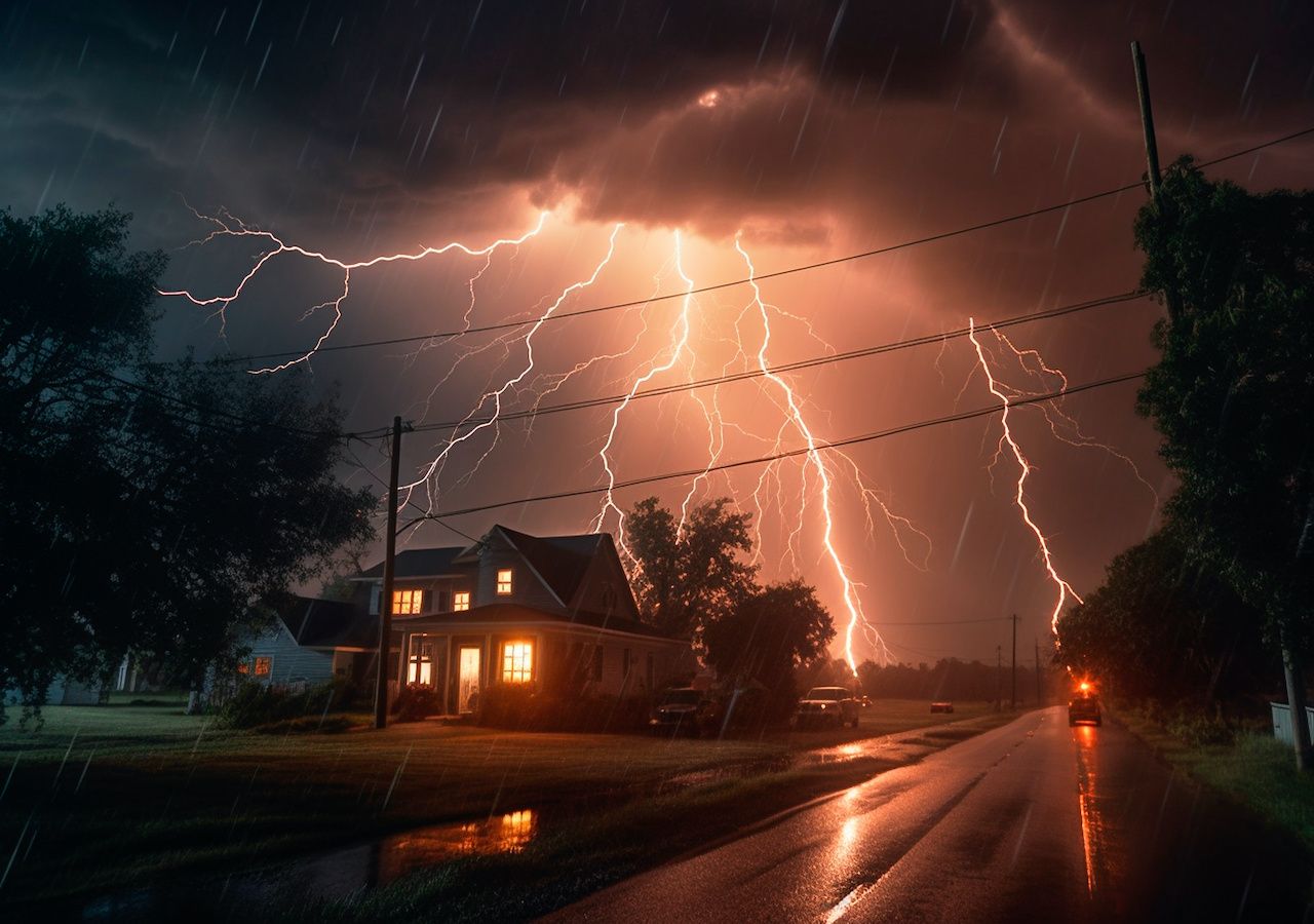 Durante verano ocurren tormentas eléctricas emergentes dando paso a una amenaza diaria de rayos.