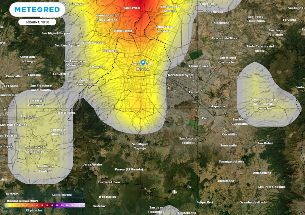 Se prevén tormentas eléctricas por la tarde generalizadas en la capital. ¡Procura estar lejos de árboles, postes y estructuras frágiles! Se prevén tormentas eléctricas por la tarde generalizadas en la capital. ¡Procura estar lejos de árboles, postes y estructuras frágiles!
