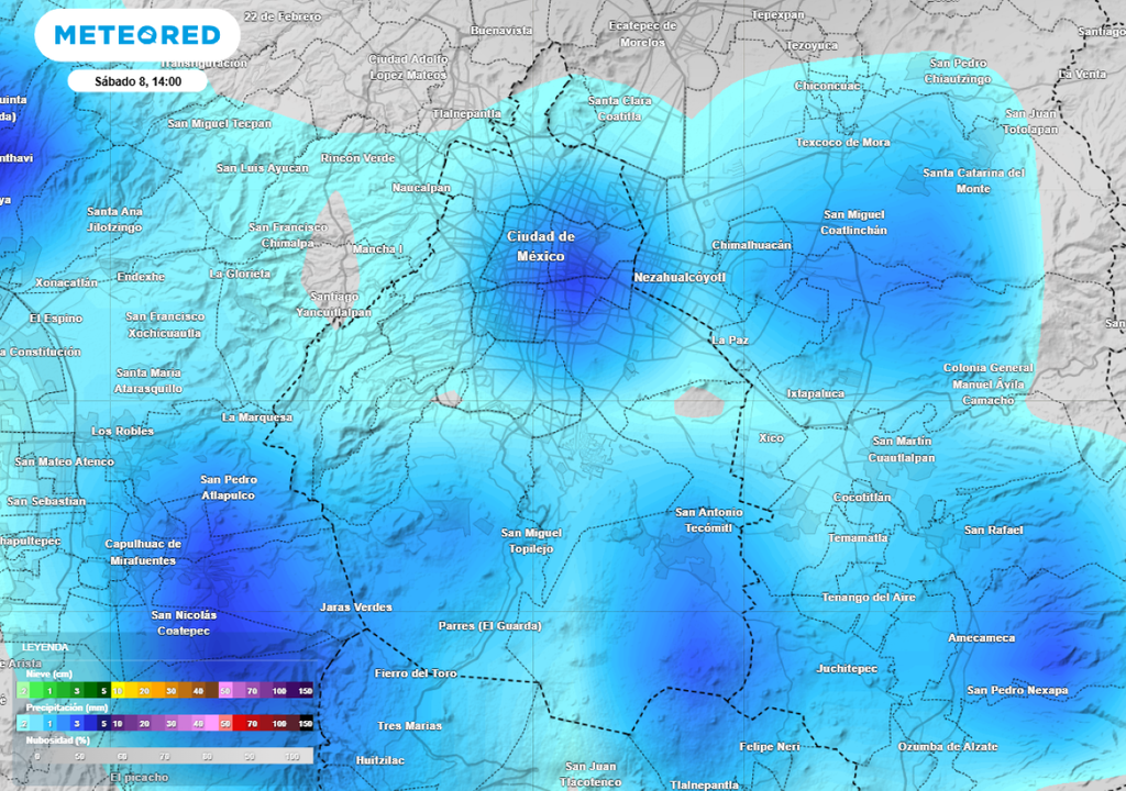 El acumulado de lluvias de este sábado 8 de agosto puede alcanzar hasta los 10 mm, pudiendo desencadenar encharcamientos. El acumulado de lluvias de este sábado 8 de agosto puede alcanzar hasta los 10 mm, pudiendo desencadenar encharcamientos.