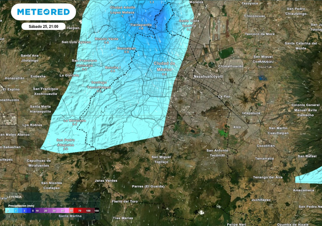 lluvias; el tiempo; pronostico; CDMX Durante la tarde-noche la mayor probabilidad de tormentas se concentra en alcaldías del poniente, centro y norte d ela capital.
