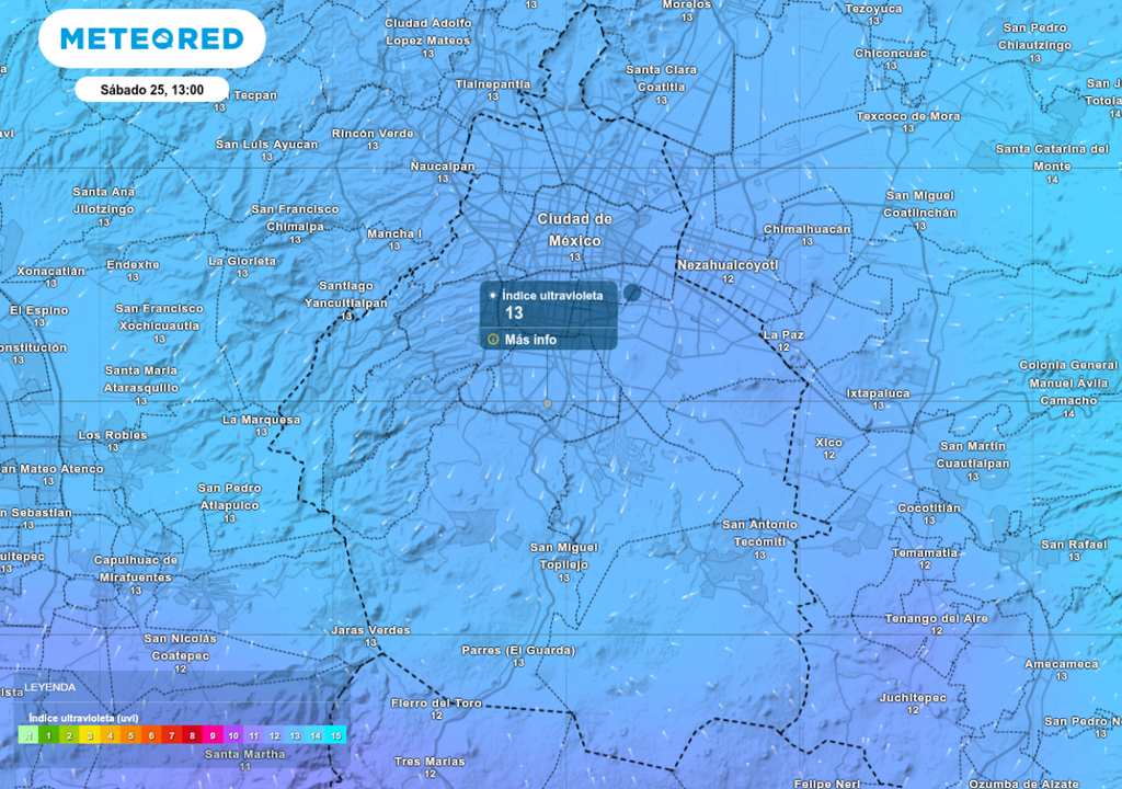 Sol; el tiempo; riesgo; piel; salud; precaucion; CDMX; pronostico Hacia las horas centrales del día se esperan altos valores de radiación ultravioleta, tome precauciones.