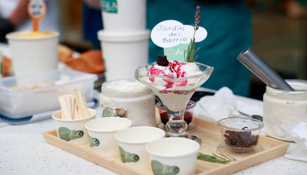 helado "Jardín del Barrio" destacó por transformar flores y hierbas en una receta capaz de expresar identidad local.