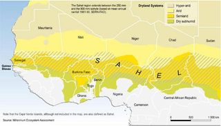 Contaminación en USA y lluvias en Sahel: relacionadas