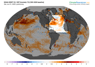 ¿Puede el contenido de calor del Atlántico Norte ser clave para predecir los veranos más calurosos en Europa?