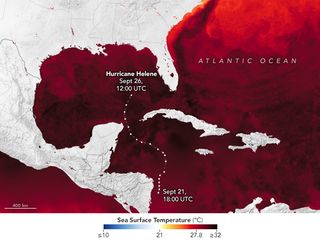 El contenido de calor del océano ha sido clave para la intensificación e impactos del huracán Helene