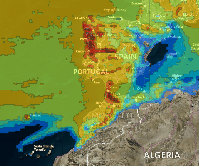 Continúa El Temporal Atlántico Con Tren De Borrascas Y Los ábregos Llovedores Continúa El Temporal Atlántico Con Tren De Borrascas Y Los ábregos Llovedores
