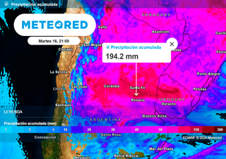 Continúan las alertas por tormentas fuertes: ¿cómo seguirá el tiempo el fin de semana en Argentina?