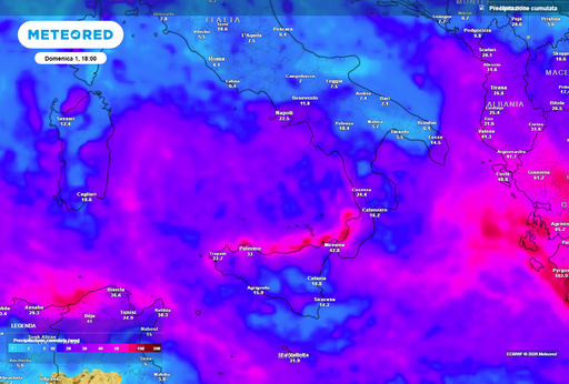 Continuano le piogge sull'Italia: ecco le 7 regioni dove piover&agrave; di pi&ugrave; fino a domenica. Atteso vento forte
