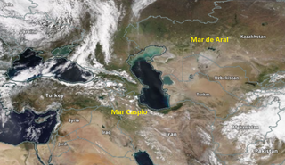 La contracción y desecación del Mar de Aral aumentan las emisiones de polvo en Asia Central en un 7 por ciento