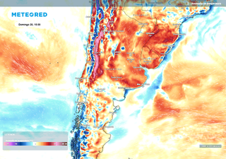 Contrastes extremos en Argentina: más de 30 ºC en el norte y heladas en el sur durante este fin de semana