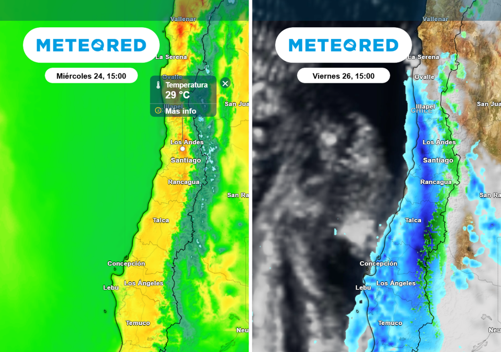 Del calor a las lluvias
