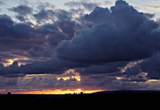 Contrastes térmicos y tormentas en abril