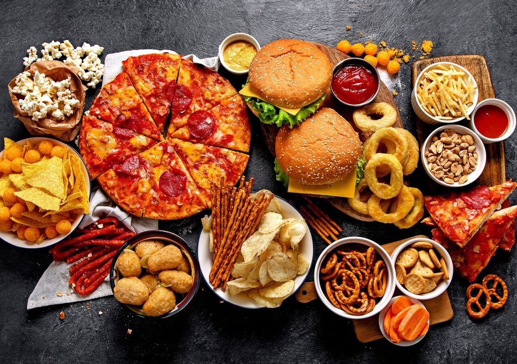 alimentos dañinos alimentos dañinos