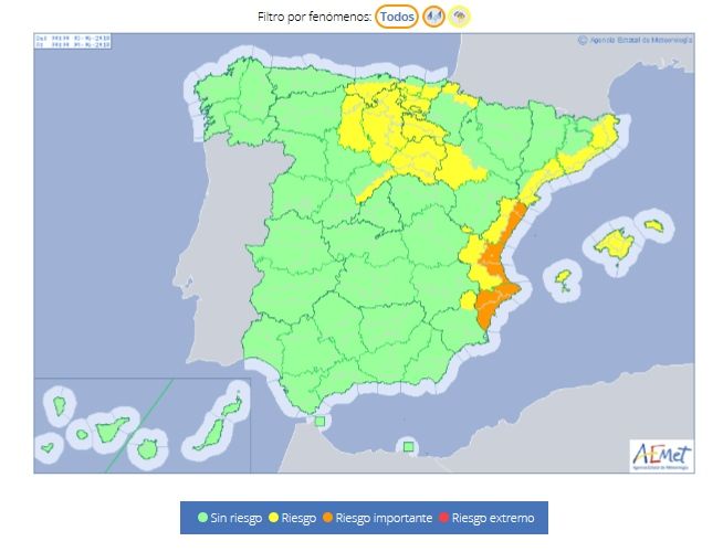 Convección Adversa En La Costa Mediterránea Para El 2-3 De Junio De 2018 Convección Adversa En La Costa Mediterránea Para El 2-3 De Junio De 2018
