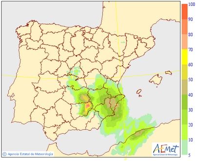Convección Adversa En La Costa Mediterránea Para El 2-3 De Junio De 2018 Convección Adversa En La Costa Mediterránea Para El 2-3 De Junio De 2018