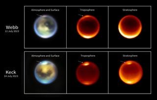 Los astrónomos detectan por primera vez nubes convectivas de metano de 45 km de altura cerca de los lagos de Titán