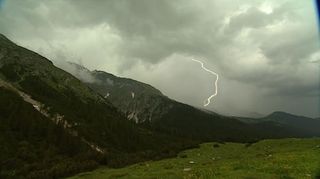 Convección en los Alpes