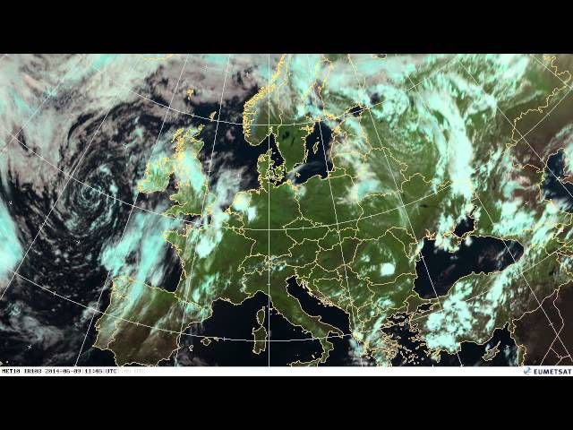 Convección Severa Sobre Europa