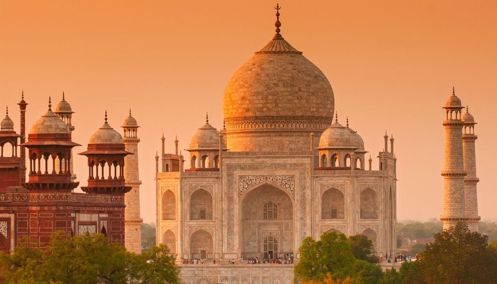 ocio El Taj Mahal, en India, se convirtió en uno de los monumentos más reconocidos y votados del planeta.