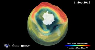 Copernicus: la capa de O3 arranca la temporada 2019 de manera peculiar