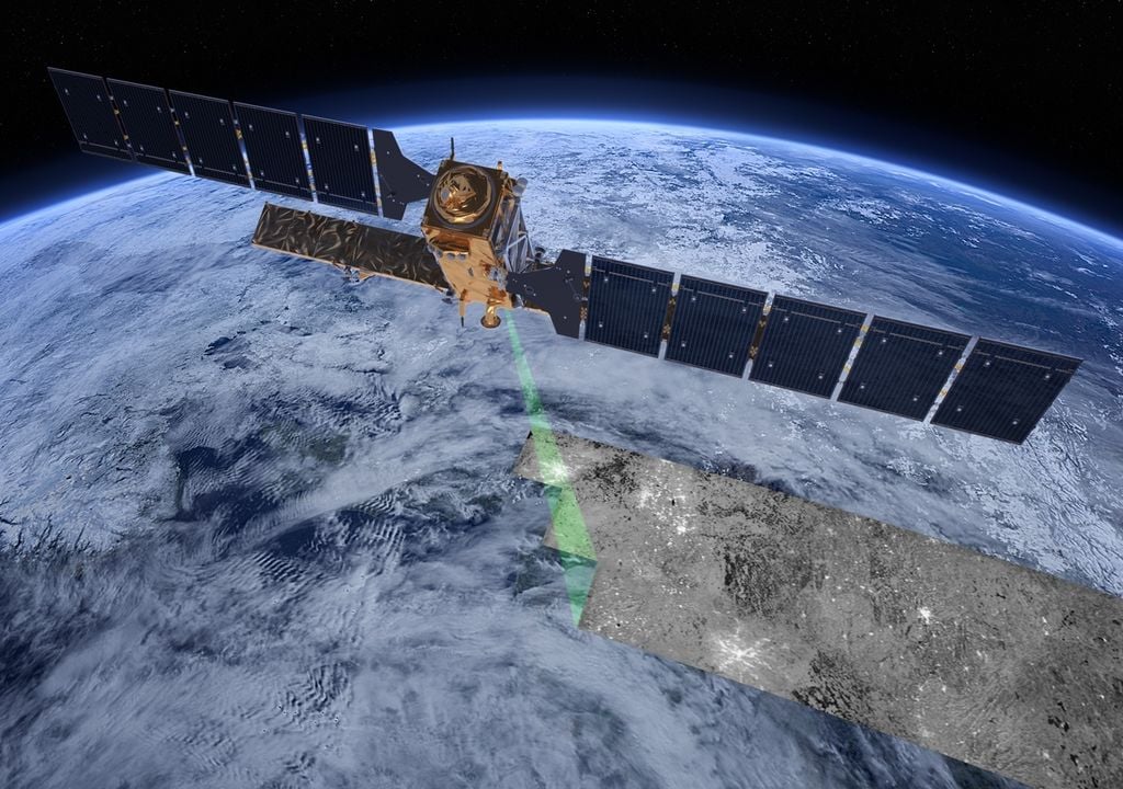 Satellit der Sentinel-1-Mission