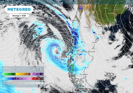 Cordillera patag&oacute;nica bajo vigilancia: lluvias intensas y acumulados importantes este domingo, m&aacute;s el calor en el norte