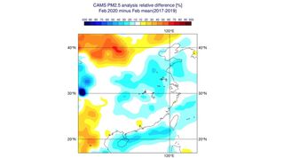 Coronavirus, PM 2.5 y Copernicus