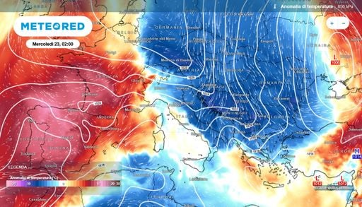 Correnti balcaniche verso l'Italia, tra il 22 e il 24 settembre temperature gi&ugrave;: minime sotto i 10&deg;C a Firenze e Perugia