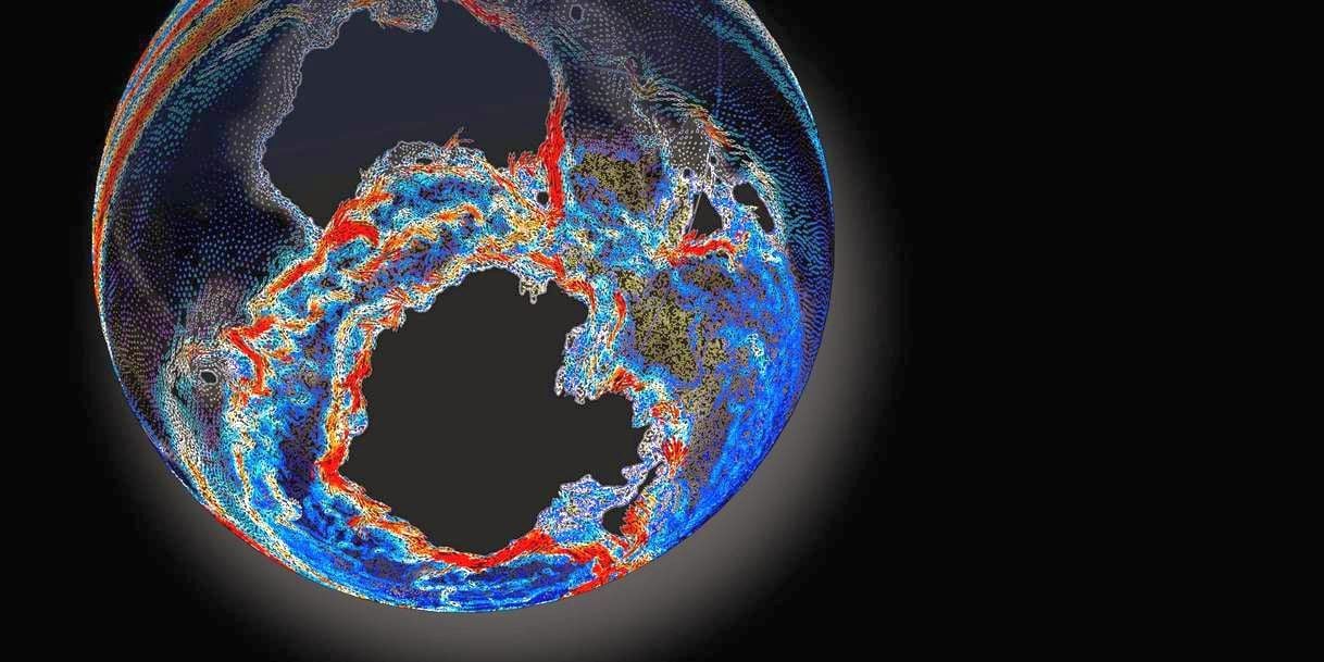 Corriente circumpolar antártica (Foto: Instituto Alfred Wegener / Hanna Knahl, Patrick Scholz)