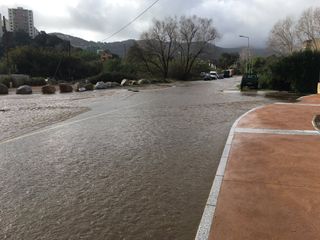 Corse : violent orage stationnaire, Ajaccio sous l'eau !