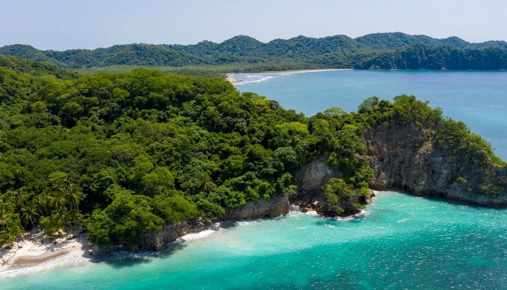 Playa Quesera Beach en Península de Nicoya Playa Quesera Beach en Península de Nicoya