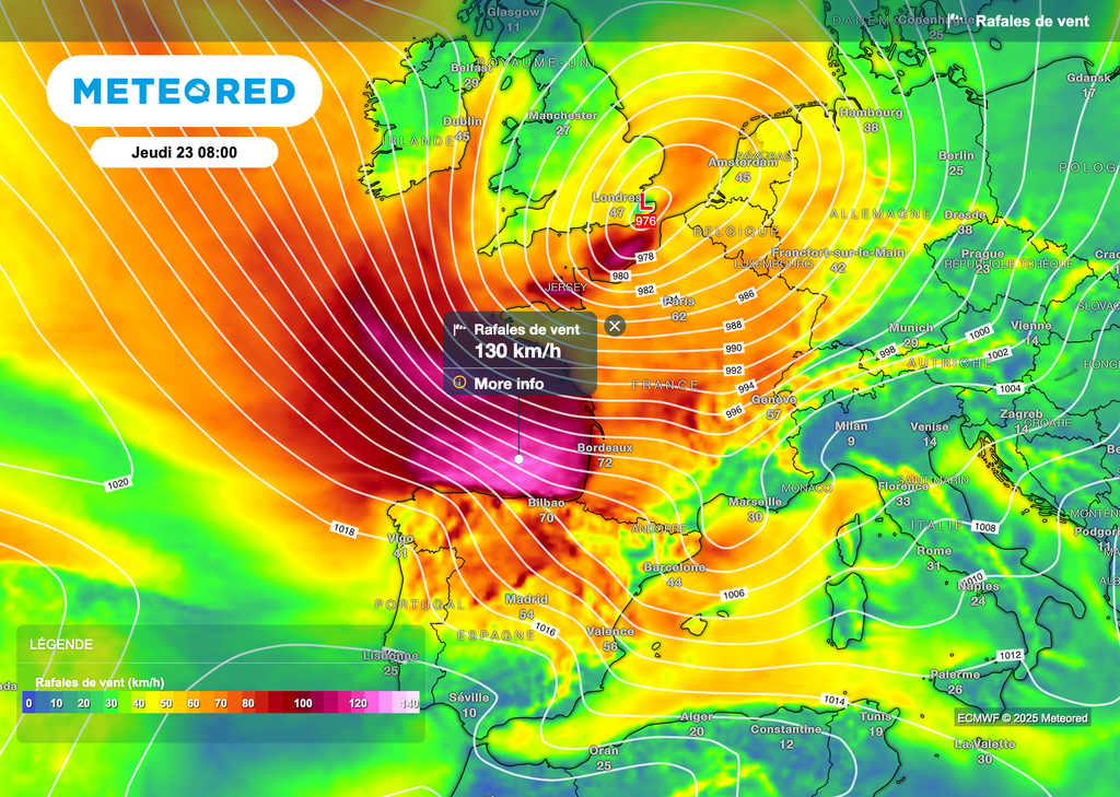 Menace de tempête jeudi. Menace de tempête jeudi.