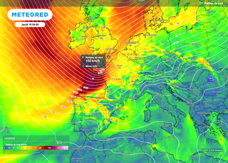 Courant de semaine prochaine en France : retour d'une météo agitée. Risque de tempête et beaucoup de pluie ?