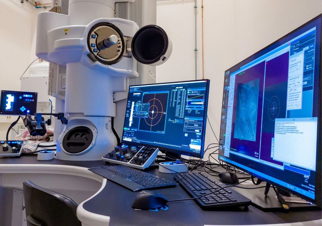 Microscopio a fascio di elettroni Microscopio a fascio di elettroni