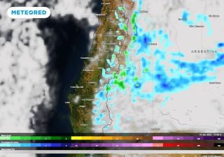 Centro y sur de Chile: crece posibilidad de tormentas este fin de semana 