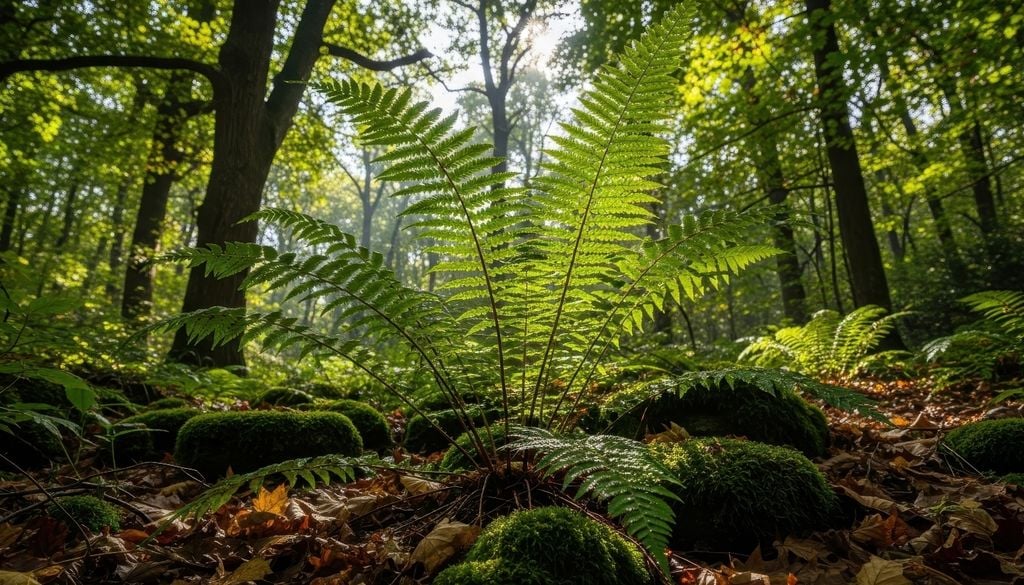 plantas Aportan una textura plumosa incomparable y un aire de bosque natural ideal para suavizar los contornos más duros y oscuros del patio.