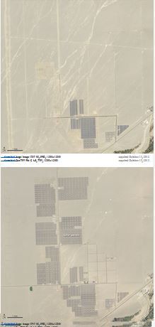 Crecimiento de la energía solar en el desierto de Gobi