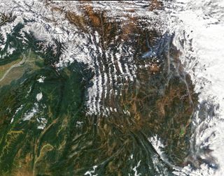 Crestas nubladas en Yunnan