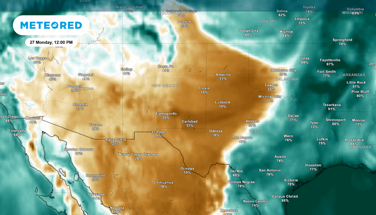 Critical Fire Danger Builds Across the Southern Plains Today: Rain May ...