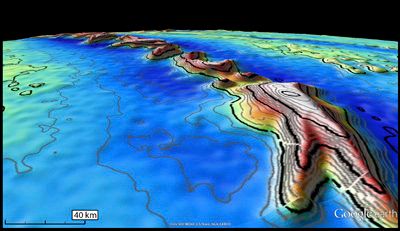 Cryosat, La Misión Del Hielo De La Esa, También Mapea El Fondo De Los Océanos Polares Mejorando la batimetría