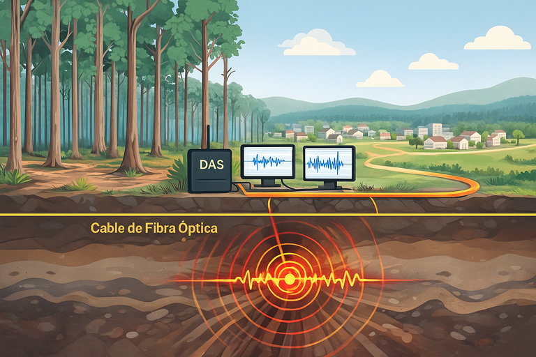 Proyecto del CSIC para detectar se&ntilde;ales precursoras de terremotos a trav&eacute;s de fibra &oacute;ptica y tecnolog&iacute;a l&aacute;ser