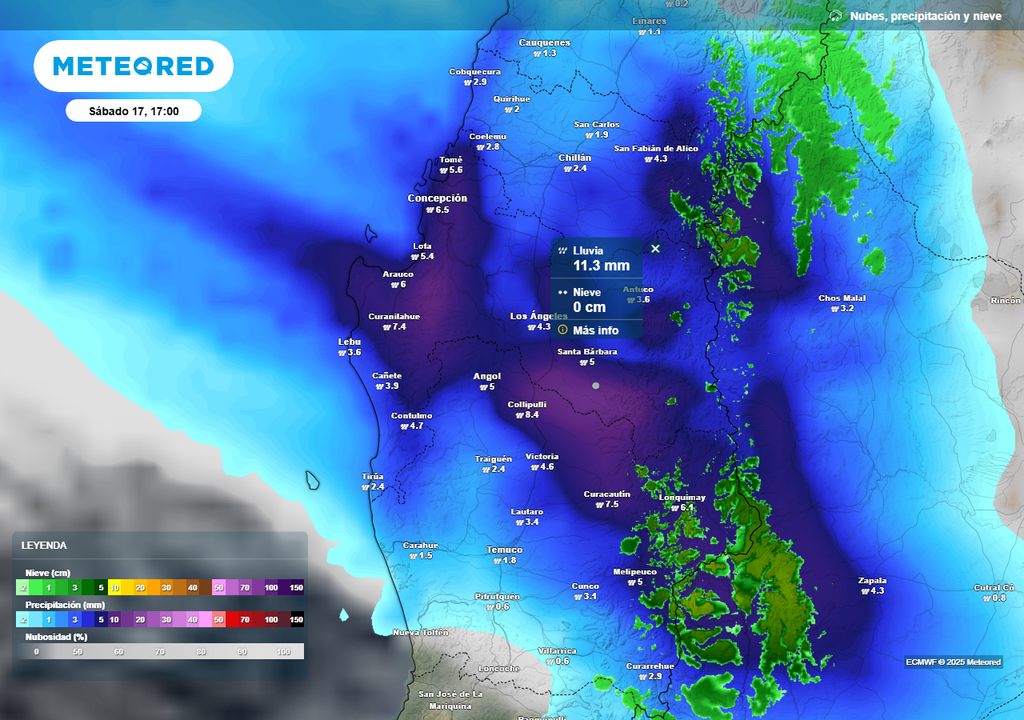 Lluvias en Concepción y la Región de Biobío, Meteored Chile Lluvias en Concepción y la Región de Biobío, Meteored Chile