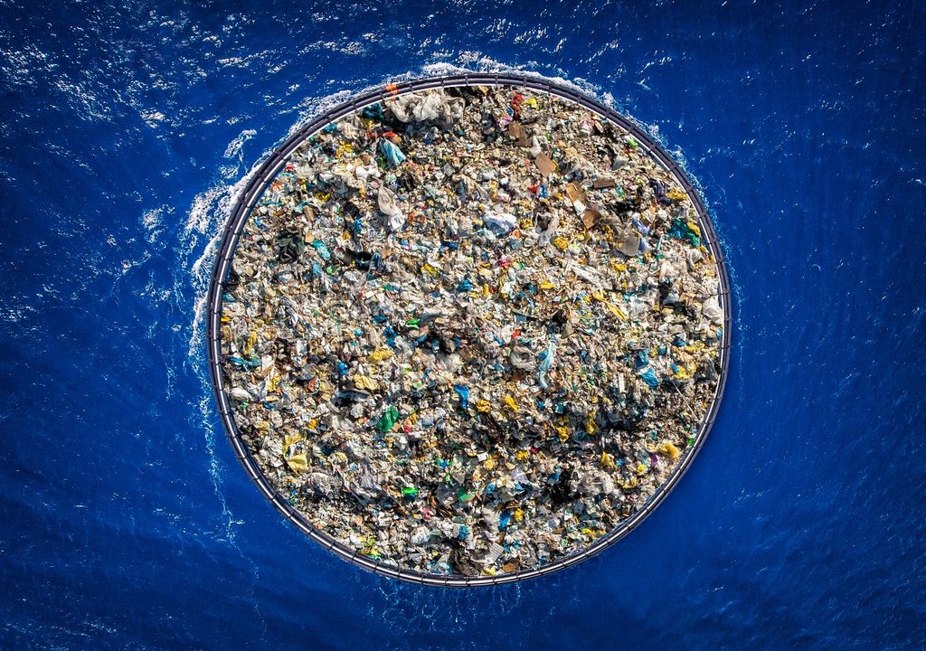 Isla de plásticos
